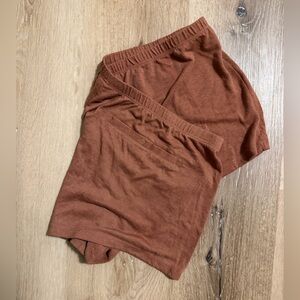 Stars Above Terracotta Lounge Shorts